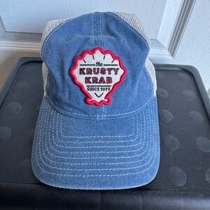 New Era 9TWENTY Tracker Sponge Bob Light Blue / White Unisex Mesh‎ Cap